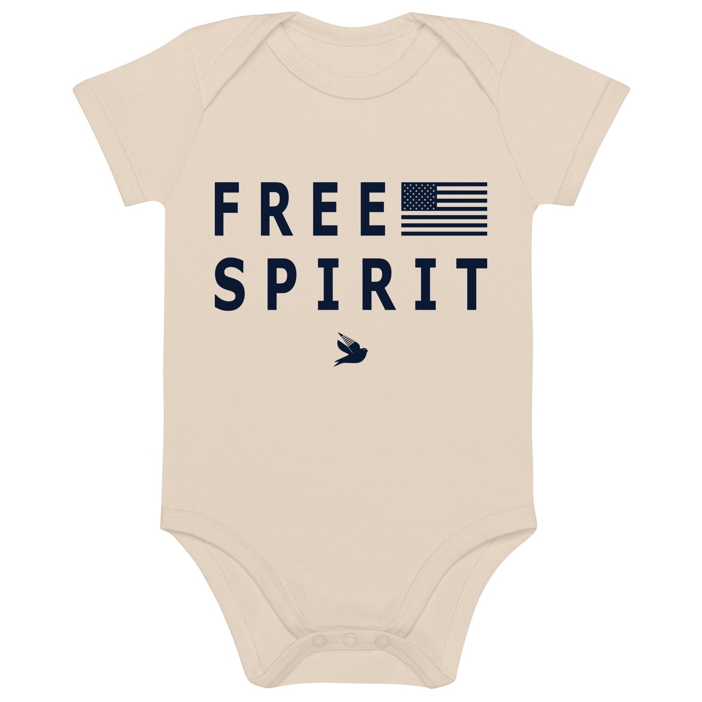 Free Spirit Organic Cotton Onesie