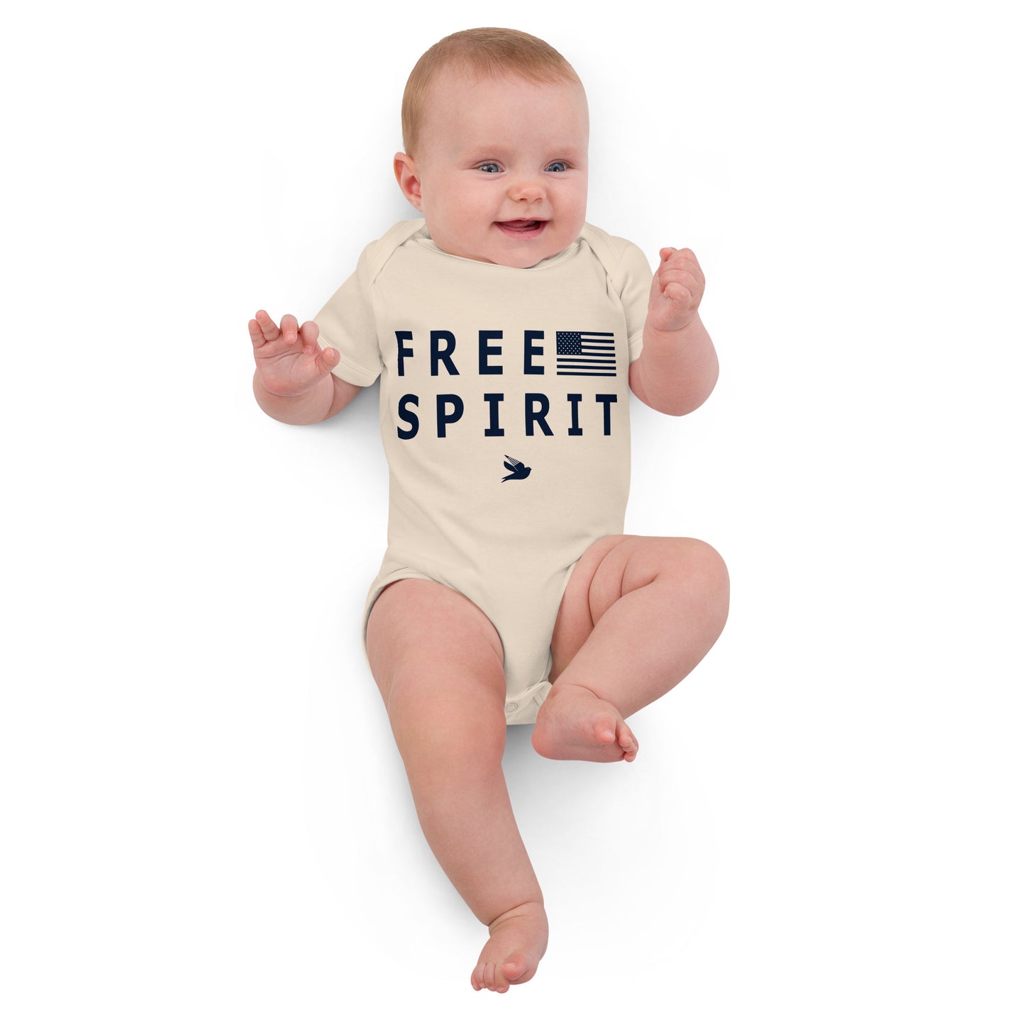 Free Spirit Organic Cotton Onesie
