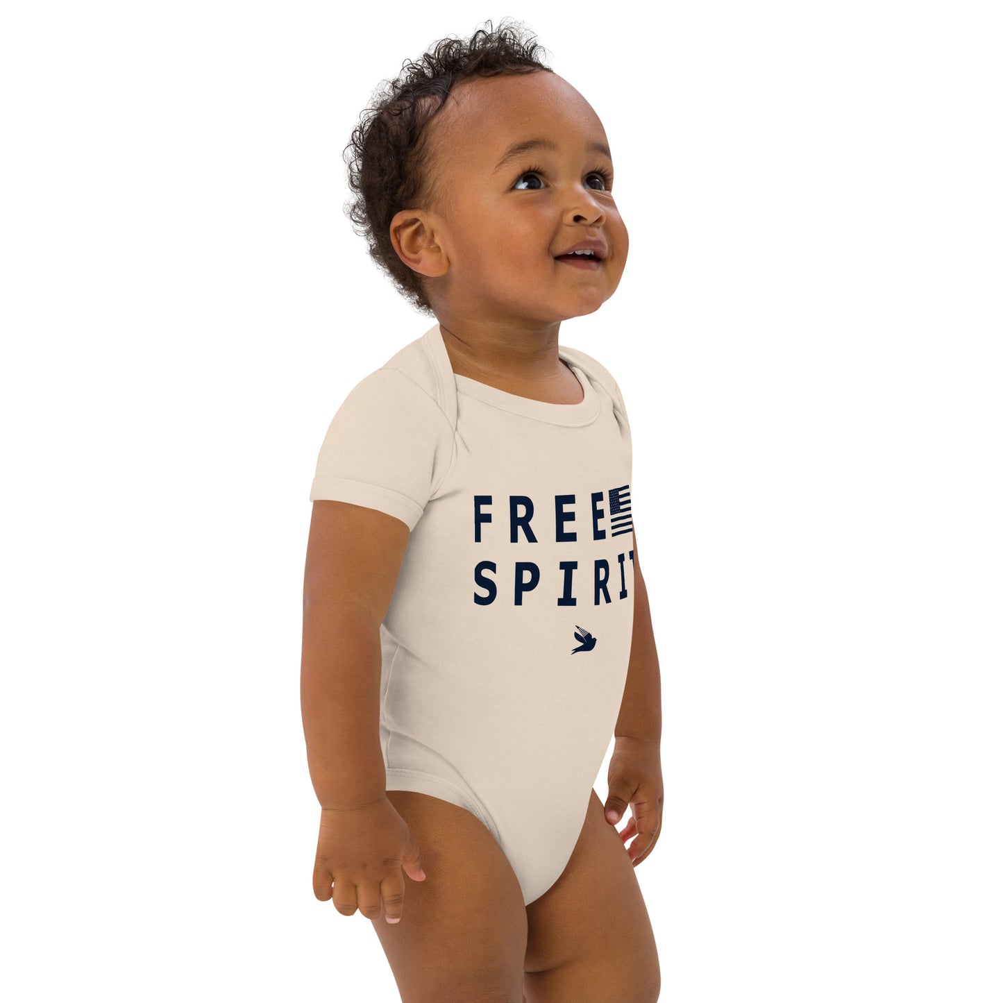 Free Spirit Organic Cotton Onesie