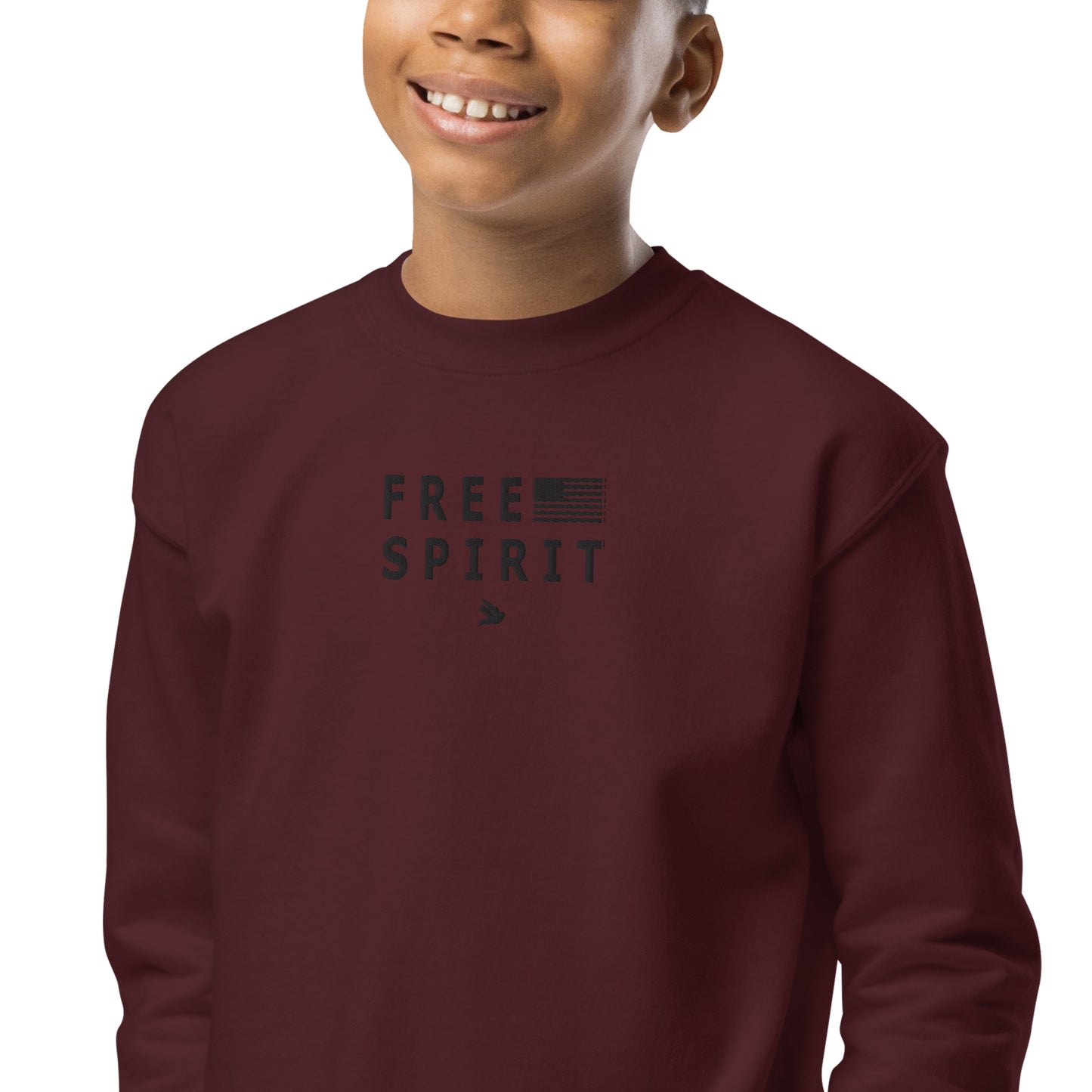Free Spirit Embroidered Sweatshirt