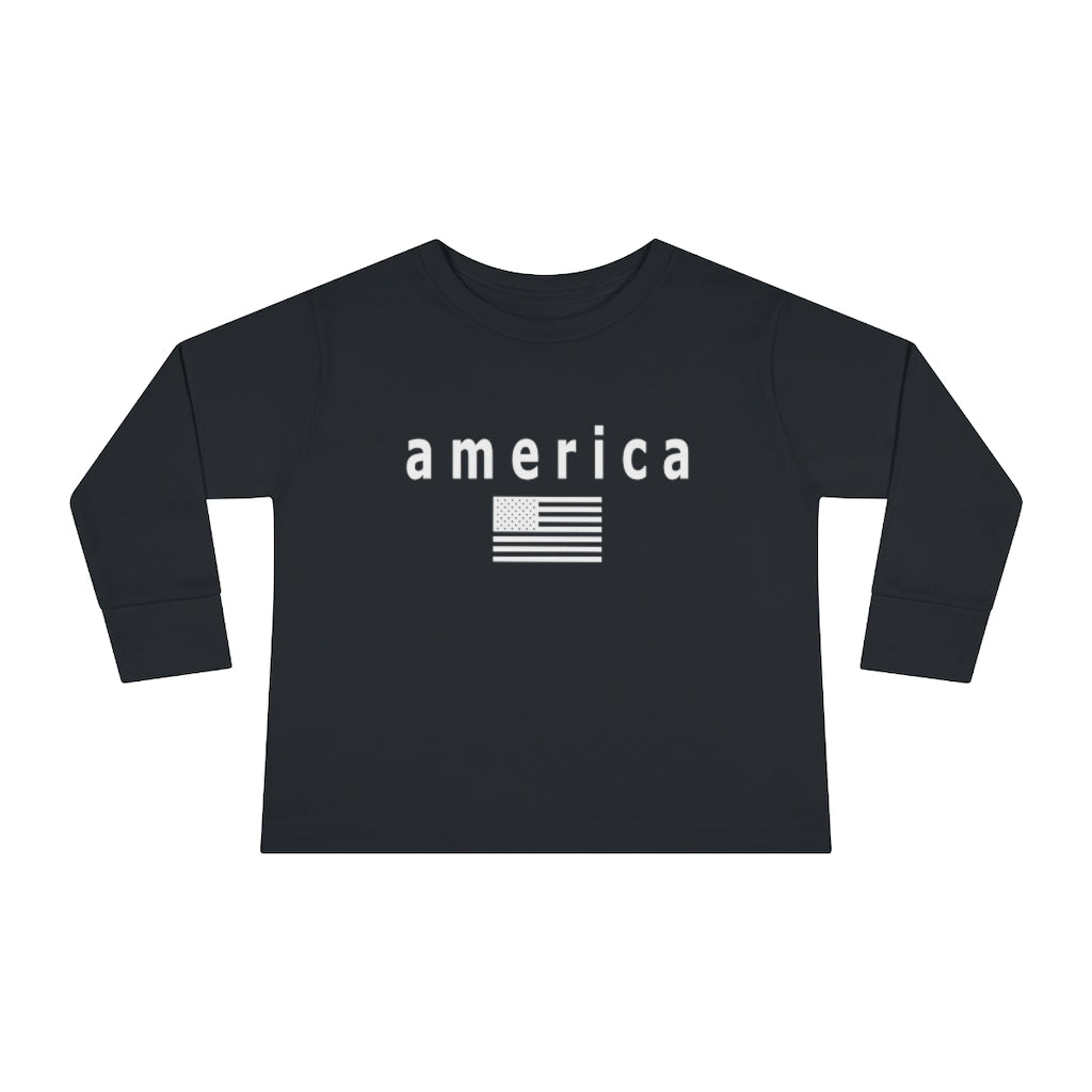 America Youth Long Sleeve Tee