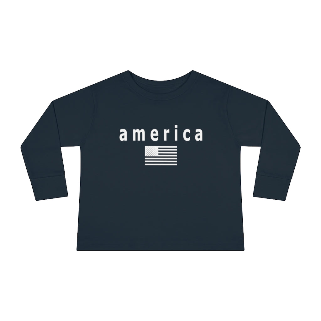 America Youth Long Sleeve Tee