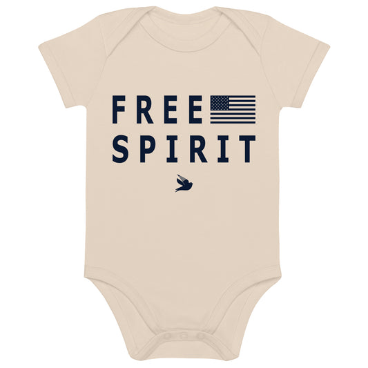Free Spirit Organic Cotton Onesie