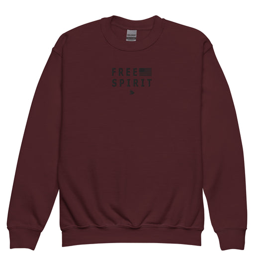 Free Spirit Embroidered Sweatshirt