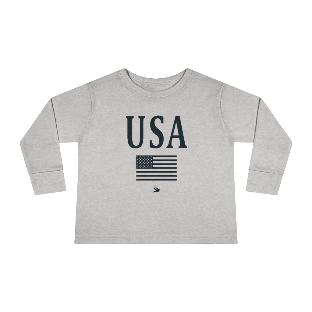 USA Toddler Long Sleeve Tee